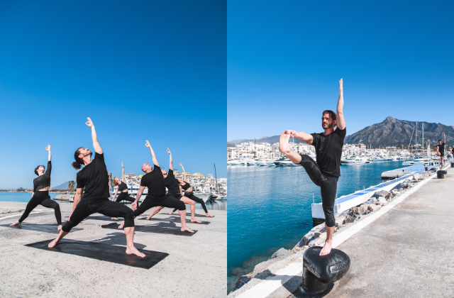 Puerto Banús celebra el Día Internacional del Yoga con Masterclass - Puerto
