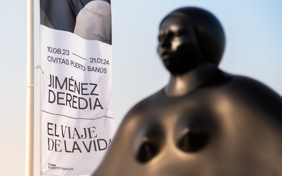 Cívitas Puerto Banús celebrates its new international exhibition ‘the journey of life’ with Jimenez Deredia