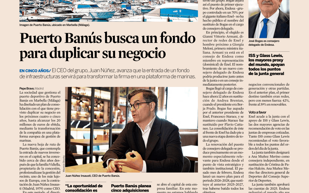 Puerto Banús prepara una nueva etapa de crecimiento en el Mediterráneo