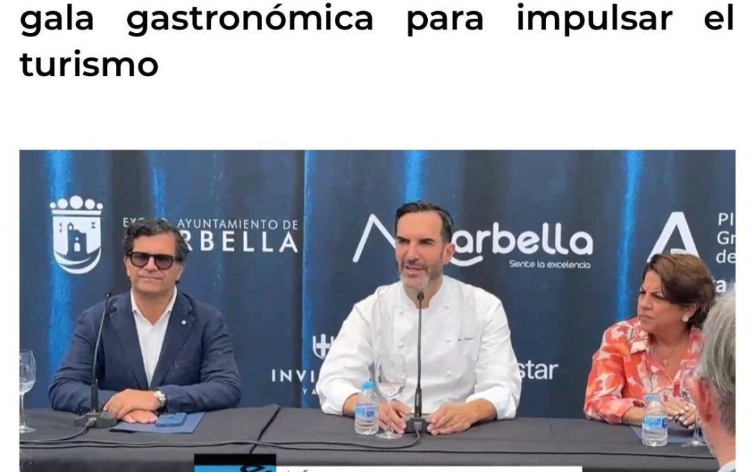 RTV Marbella Highlights the Puerto Banús Gastronomic Gala as a Boost for Tourism